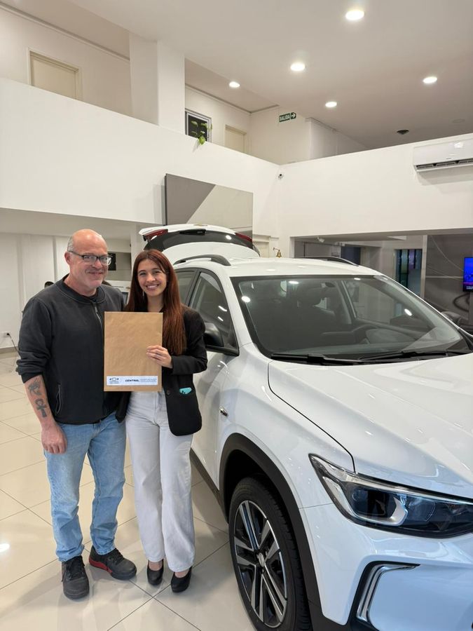 Cliente retirando su Chevrolet 0km